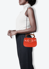 SMALL BAMBOO TOP HANDLE BAG