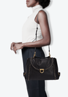 STUDDED MEDIUM SOFT SOFIA SATCHEL