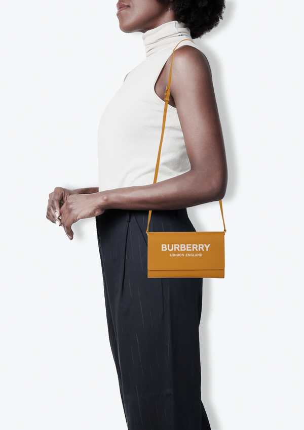 HAZELMERE LOGO WALLET ON STRAP