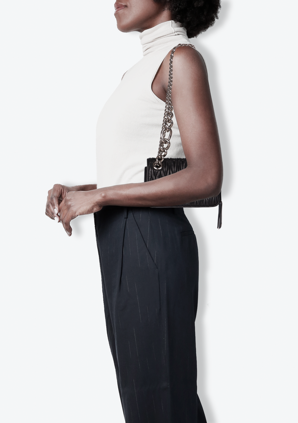 MATELASSÉ CLUB FLAP BAG