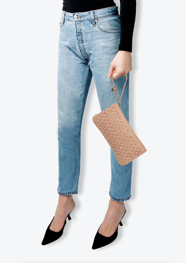 NAPPA MATELASSE WRISTLET