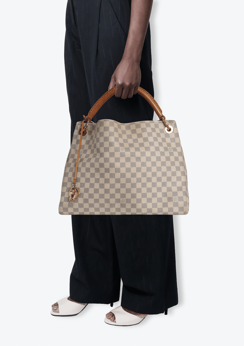 DAMIER AZUR ARTSY MM