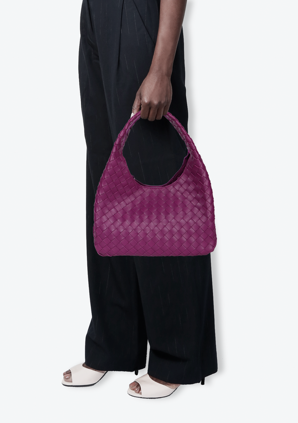 SMALL INTRECCIATO CAMPANA HOBO