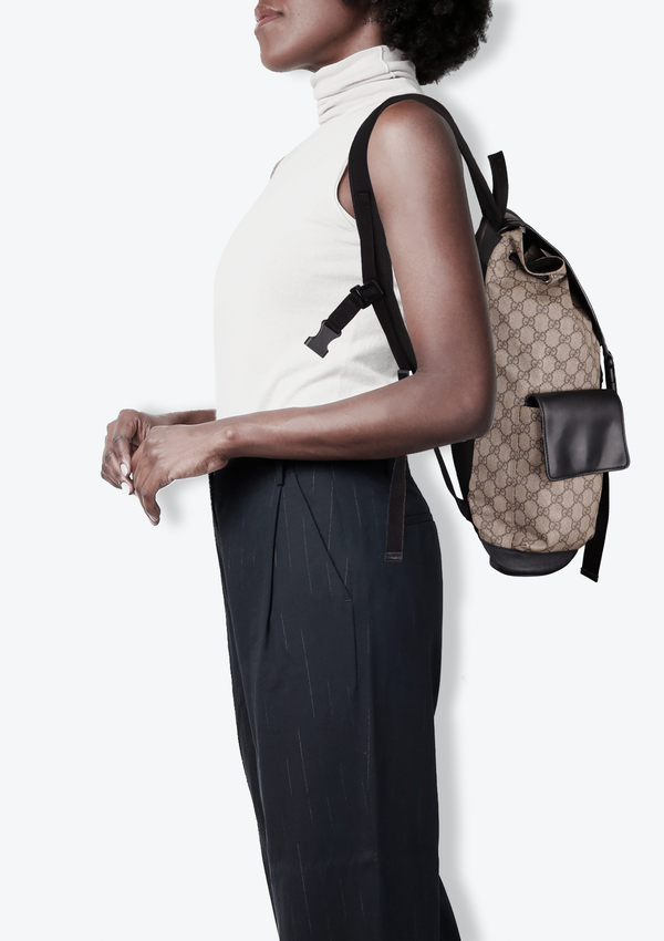 GG SUPREME DOUBLE BUCKLE BACKPACK