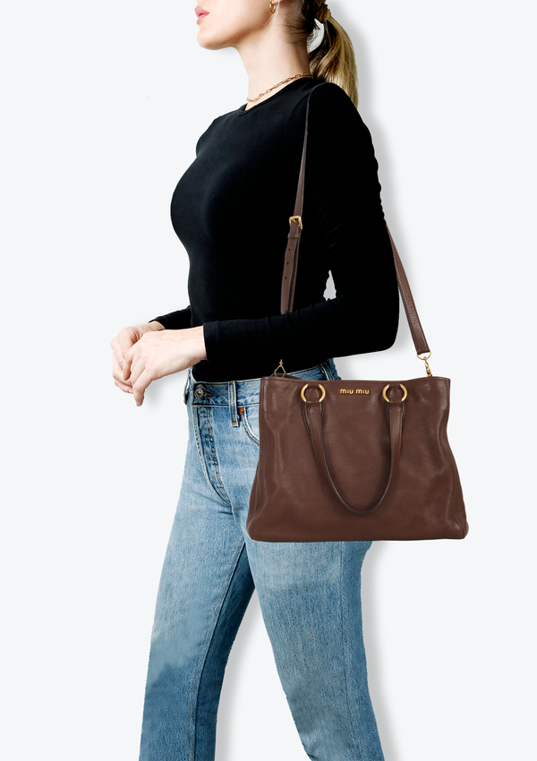VITELLO DAINO SATCHEL BAG