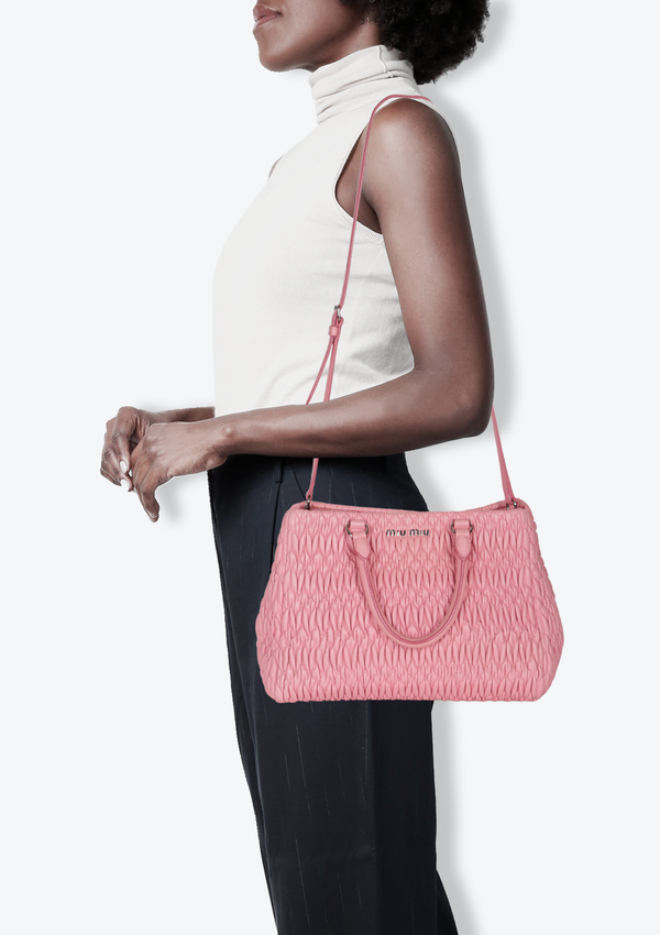 MATELASSÉ CRYSTAL BAG