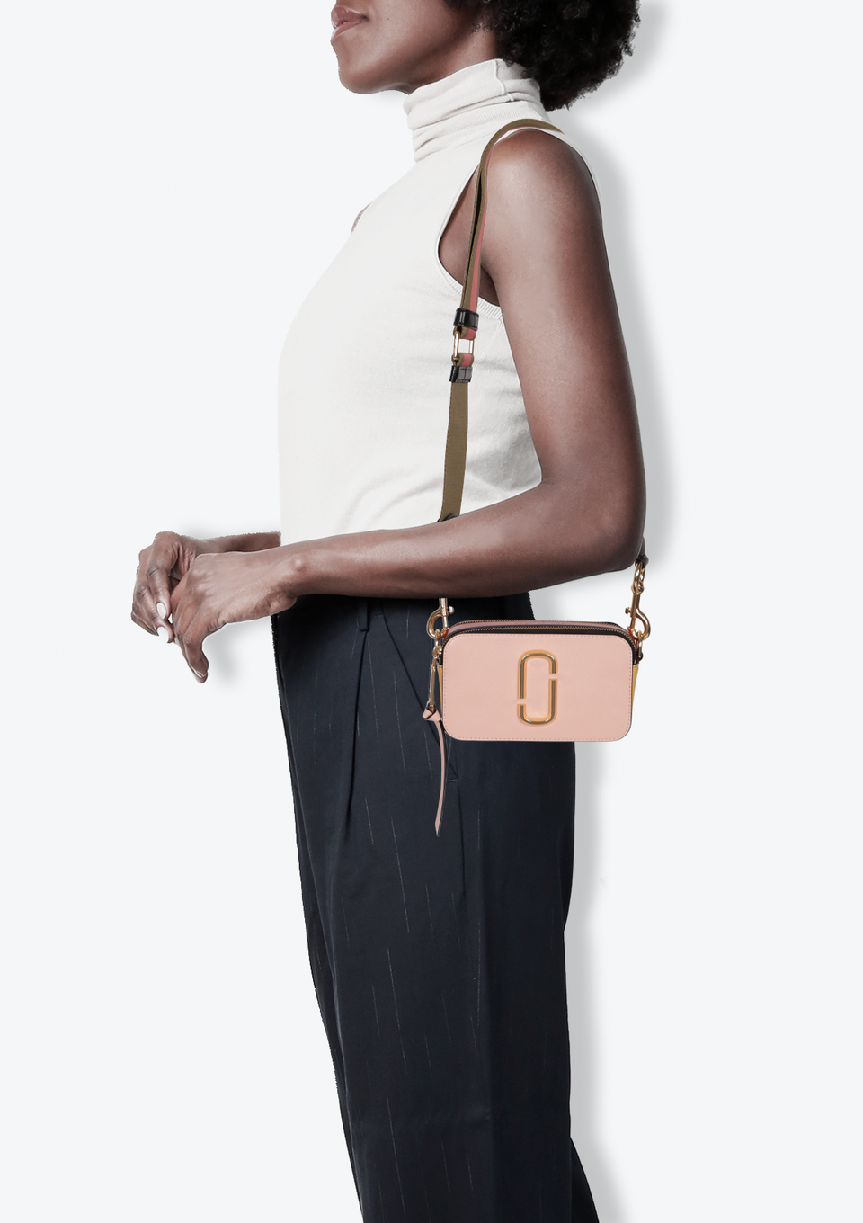 BOLSA MARC JACOBS SNAPSHOT CAMERA BAG ROSA ORIGINAL – Gringa
