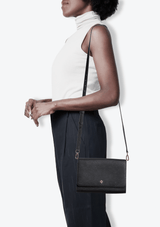 LEATHER CROSSBODY BAG