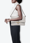 CLASP ENVELOPE SHOULDER BAG