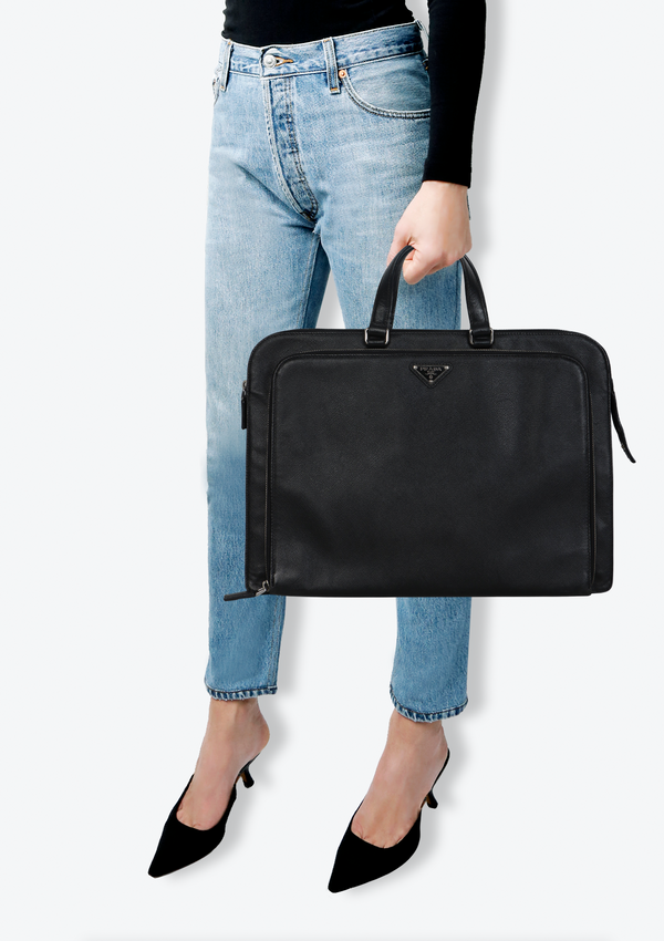 SAFFIANO LUX BRIEFCASE