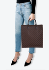 DAMIER ÉBÈNE VENICE SAC PLAT GM