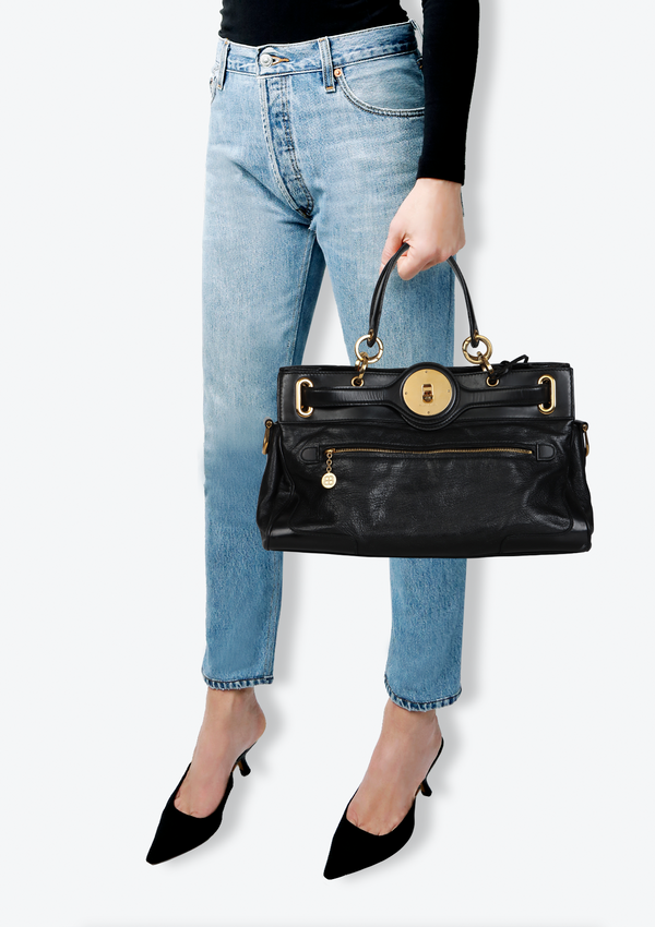 LEATHER LUNE BAG