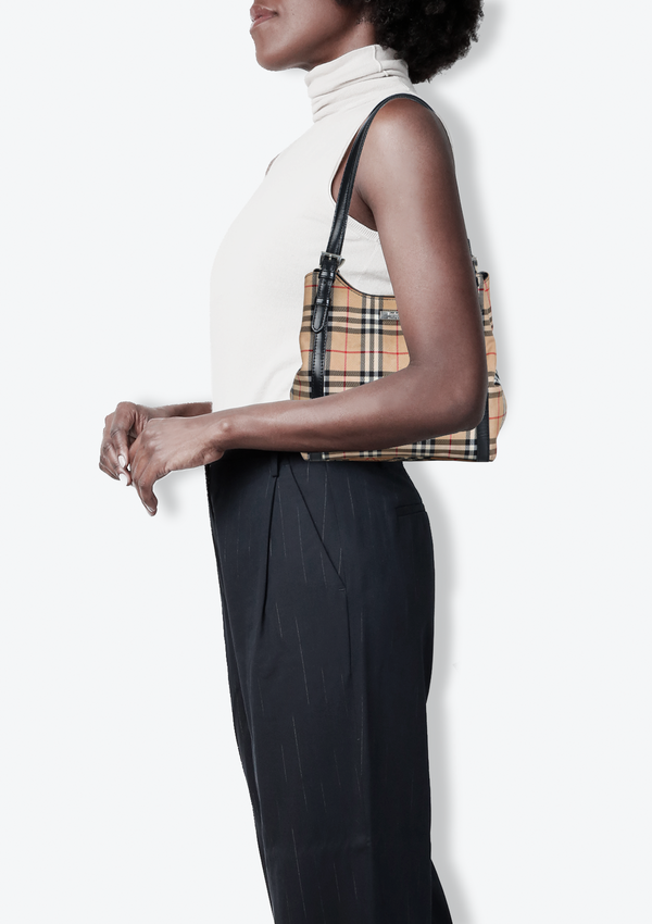 HOUSE CHECK SHOULDER BAG