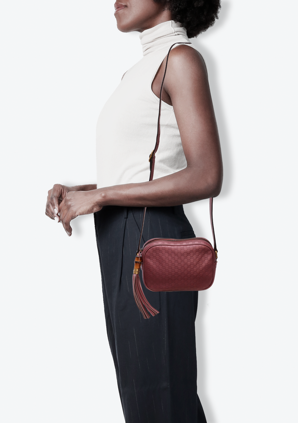 SUNSHINE MICROGUCCISSIMA DISCO BAG