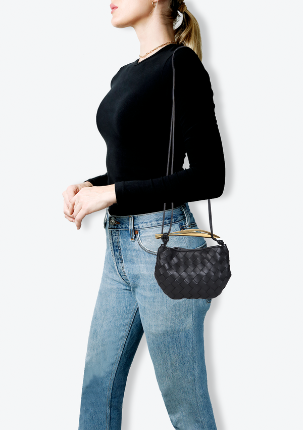 INTRECCIATO BABY SARDINE BAG