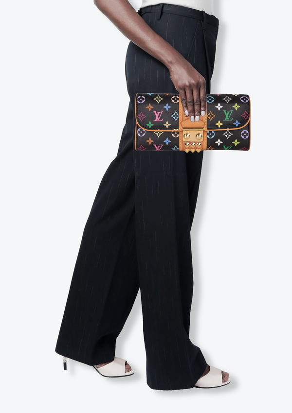 MONOGRAM COURTNEY CLUTCH