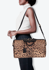 LEOPARD PRINT TRAVEL BAG