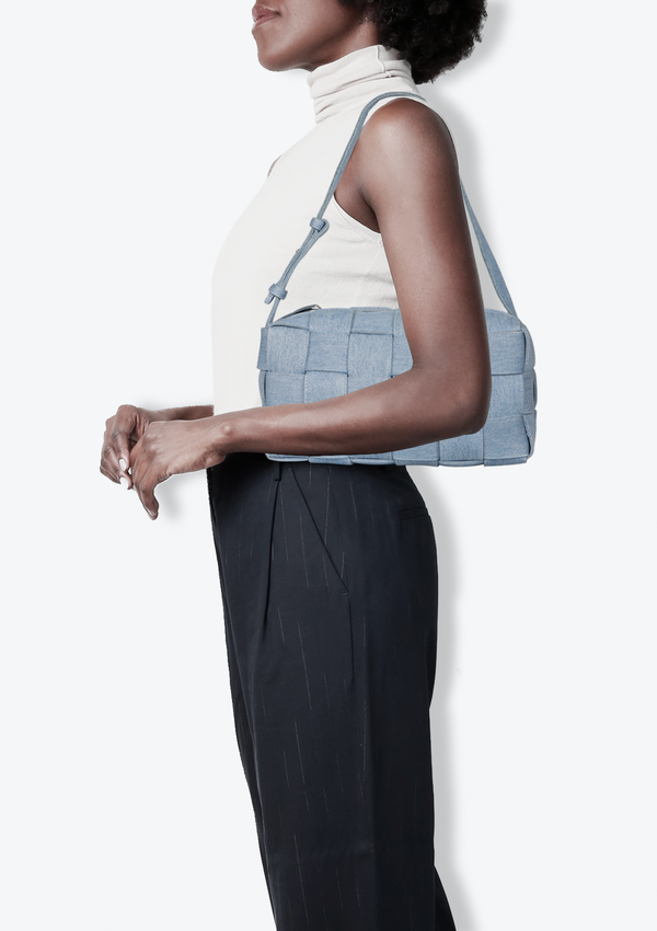 DENIM CASSETTE BAG