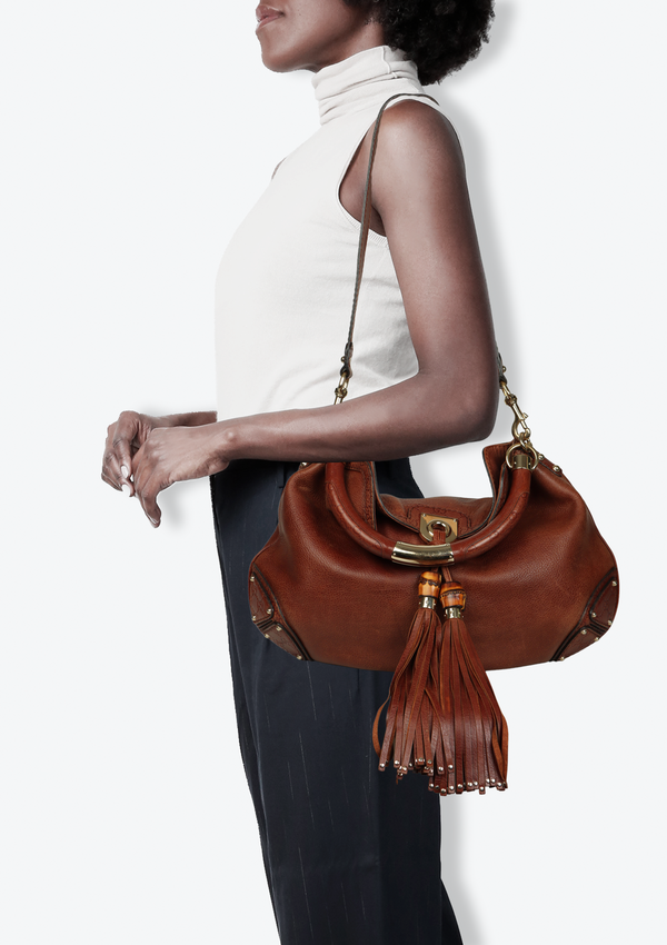 LARGE BABOUSKA INDY TOP HANDLE BAG