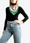 COACHING SILK SCARF
