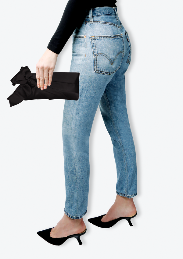 SATIN CLUTCH