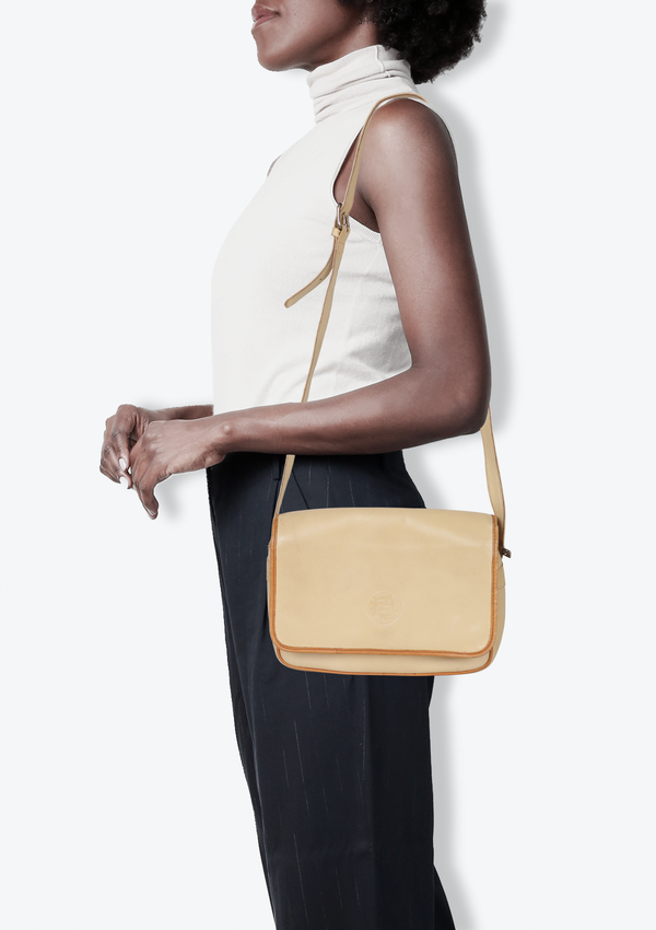 LEATHER SHOULDER BAG