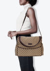 GG CANVAS DIAPER BAG