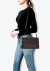 MEDIUM CROCO EMBOSSED WEST HOLLYWOOD BAG