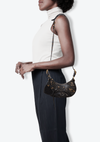 LE CAGOLE XS CROCODILE EMBOSSED