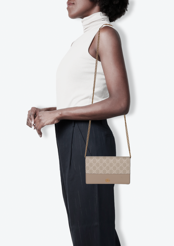 MINI GG MARMONT WALLET ON CHAIN