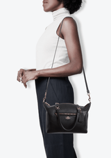 LEATHER SATCHEL BAG