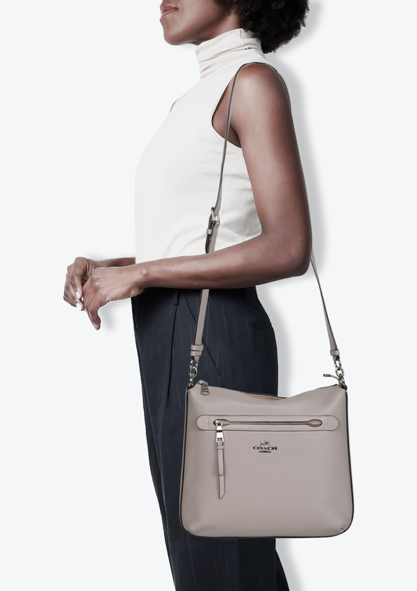 LEATHER CROSSBODY BAG