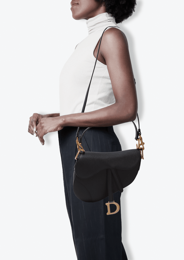 LEATHER SADDLE BAG