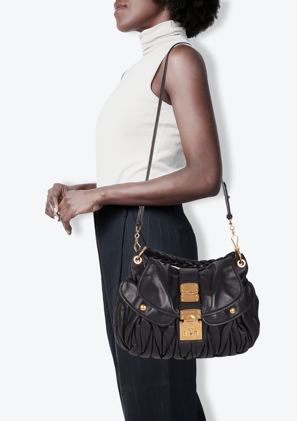 MATELASSE COFFER HOBO