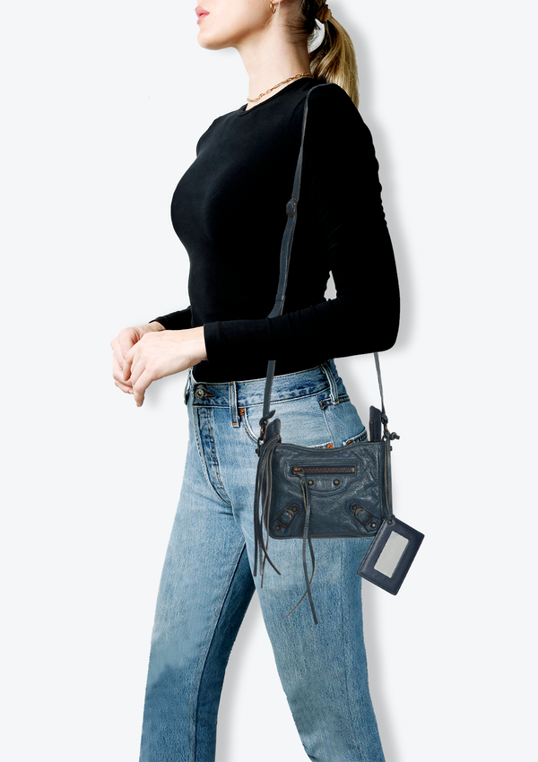 LEATHER CROSSBODY BAG