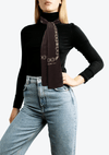 PRINTED SILK SCARF