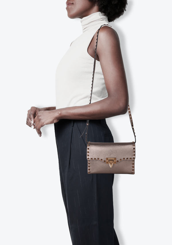 SMALL ROCKSTUD CROSSBDOY BAG