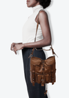 LEATHER SATCHEL BAG
