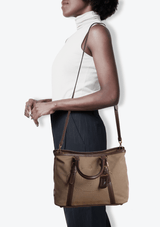 JACQUARD CANAPA LOGO TOTE