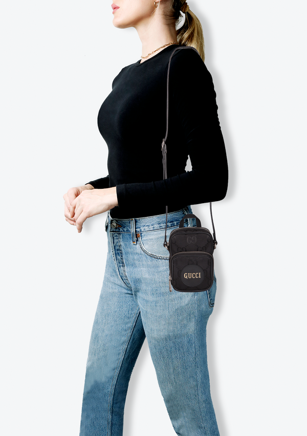 GG ECONYL OFF THE GRID SHOULDER BAG