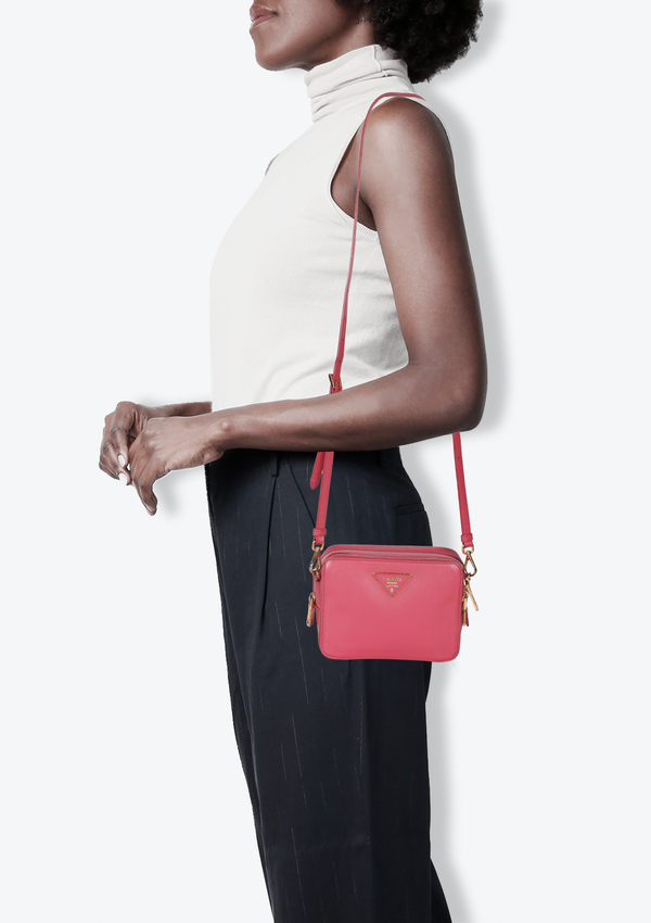 SAFFIANO CAMERA BAG