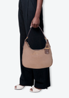 ANAPA LOGO JACQUARD HOBO BAG