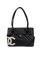 LARGE LIGNE CAMBON FLAP BAG