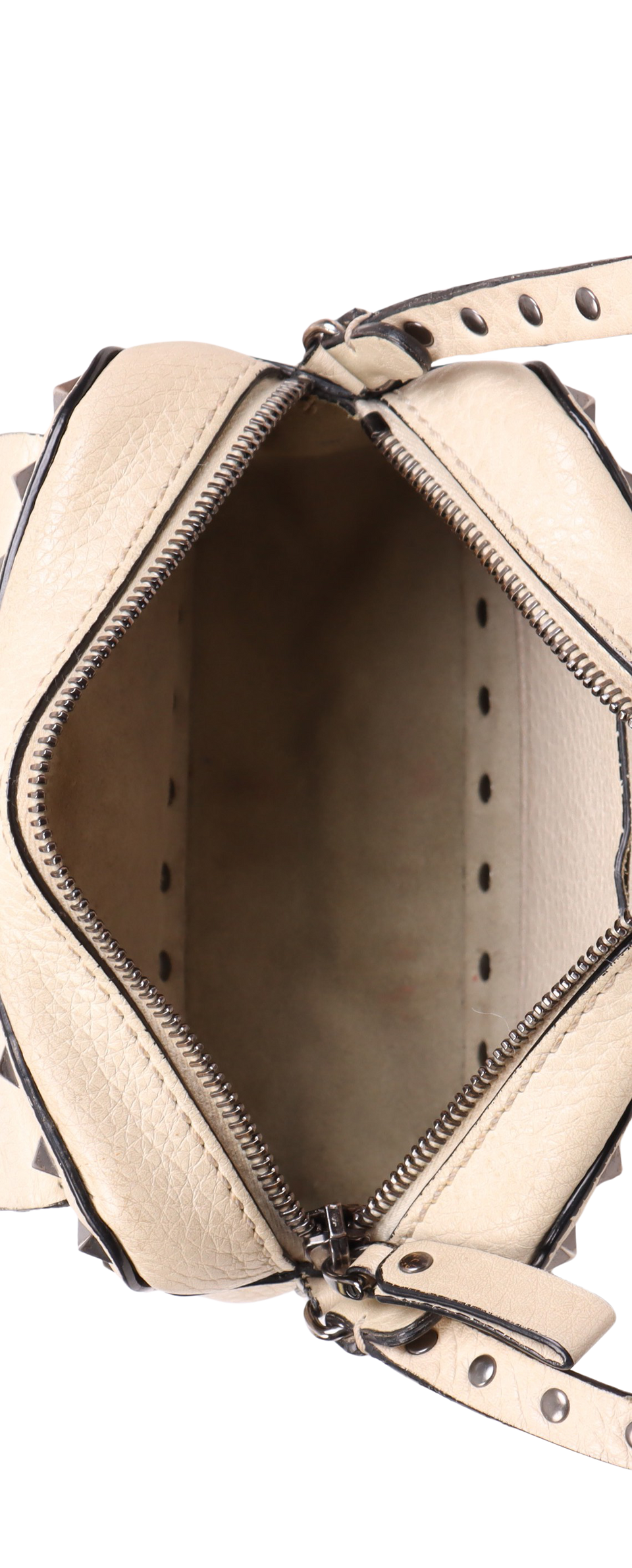 BOLSA VALENTINO ROCKSTUD CROSSBODY BAG BRANCO ORIGINAL – Gringa