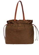 LOGO TESSUTO DRAWSTRING BAG