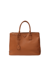 MEDIUM SAFFIANO LUX DOUBLE ZIP GALLERIA