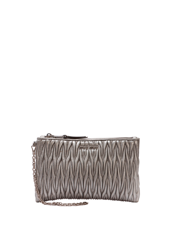 NAPPA MATELASSE WRISTLET