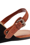 SUEDE MULES 40.5