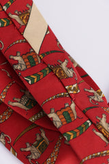 PRINTED SILK TIE