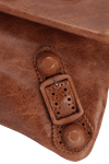 MOTOCROSS COVERED BROGUES CLUTCH